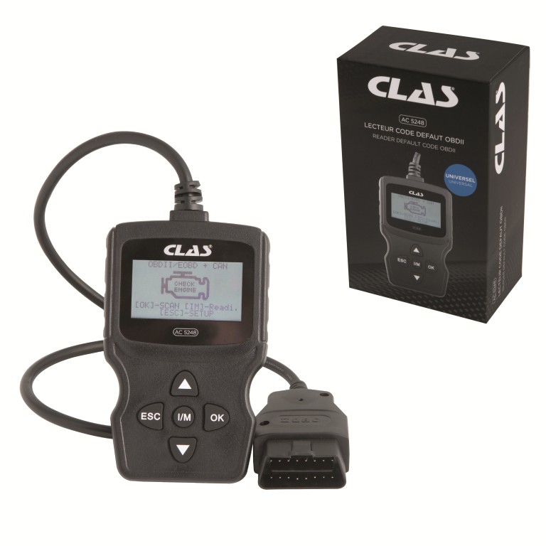 Outil de diagnostic multimarque (Valise diagnostic, obd2) CLAS  ref. AC 5248